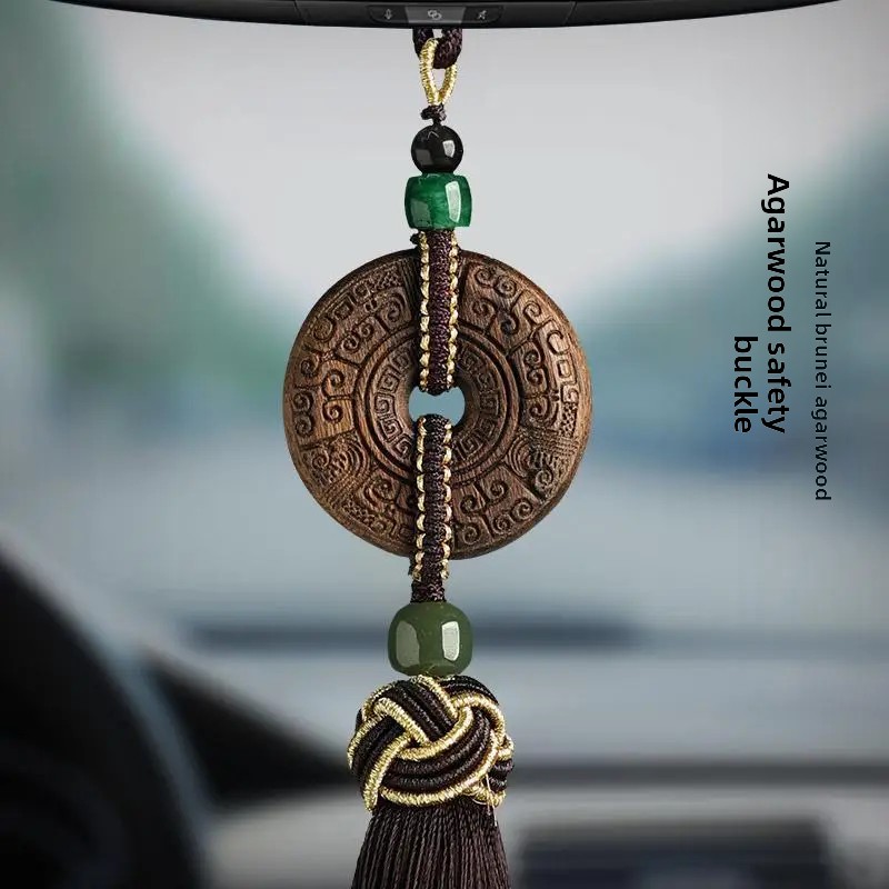 Women'S Alo Accessories - Elaborately Carved High-grade Aloes Car Accessories