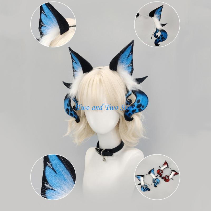 Women Accessories Description - HX6F Lovely Cthulhu Hair Accessory Devil
