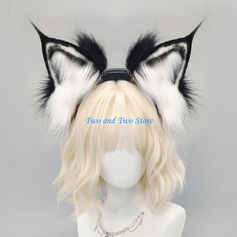 Women Accessories Description - HX6F Lovely Plush Animated Ear Headband