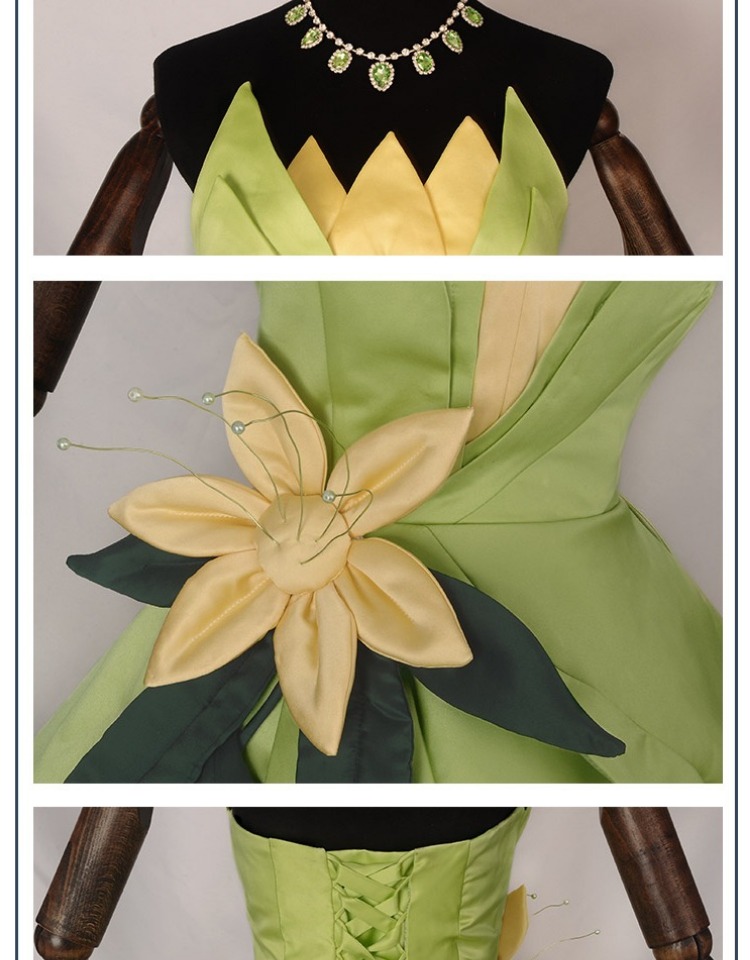 Princess Tiana Dress Cosplay C - Women'S Accessories List ulasan dan harga