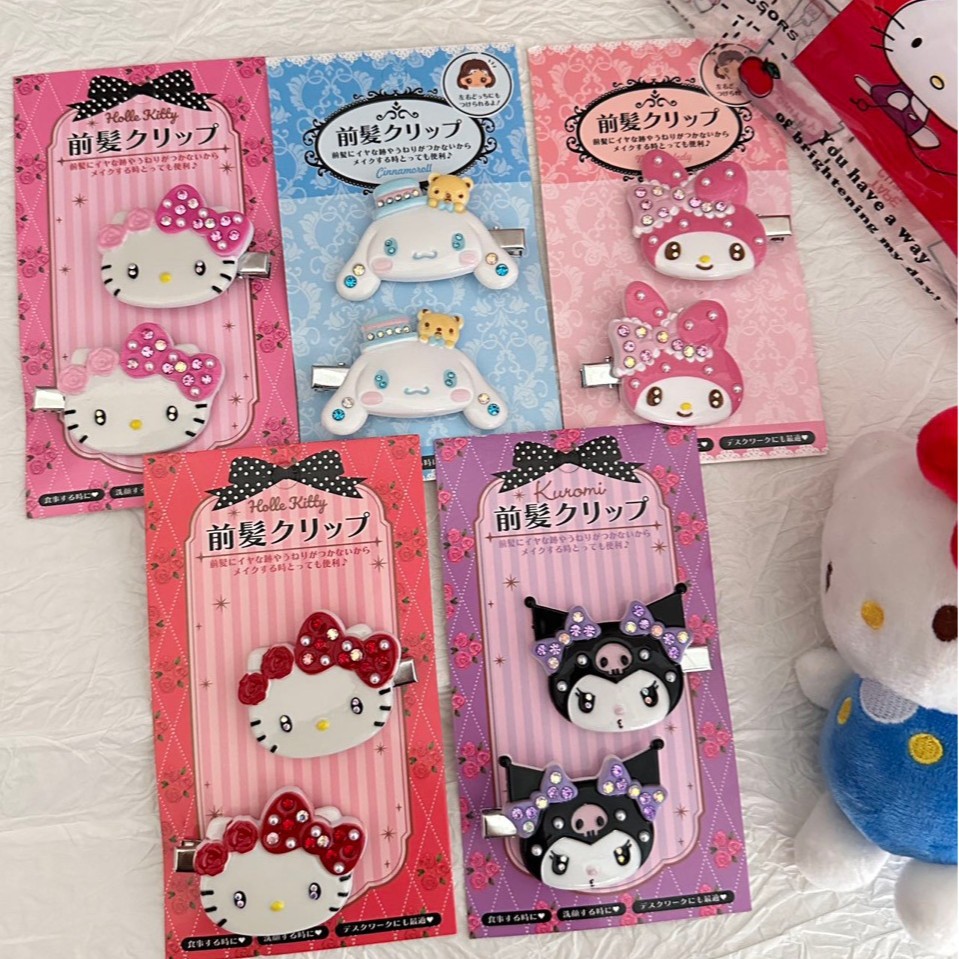 Sanrio Hello Kitty Hair Clip C - Women'S Accessories List ulasan dan harga