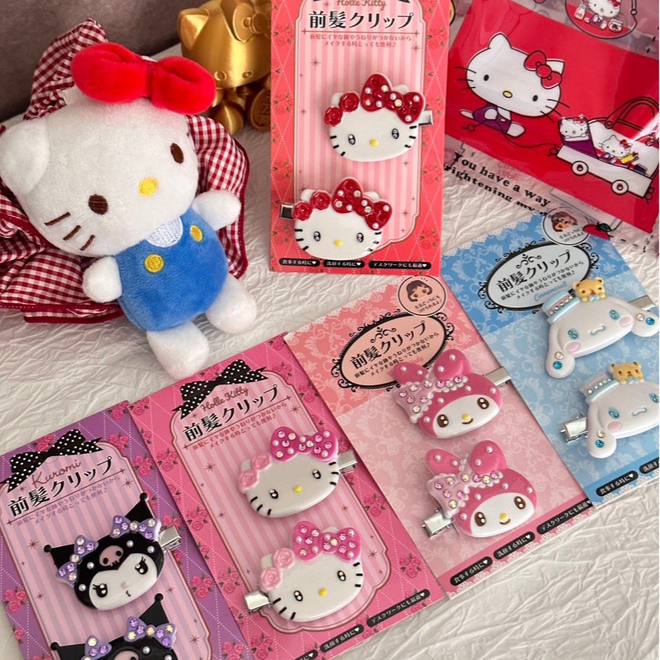Sanrio Hello Kitty Hair Clip C - Women'S Accessories List ulasan dan harga