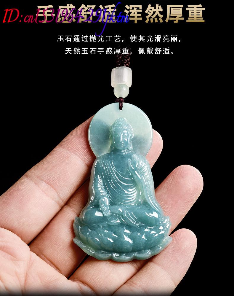 Natural Burmese Jadeite Buddha - Woman Accessory ulasan dan harga