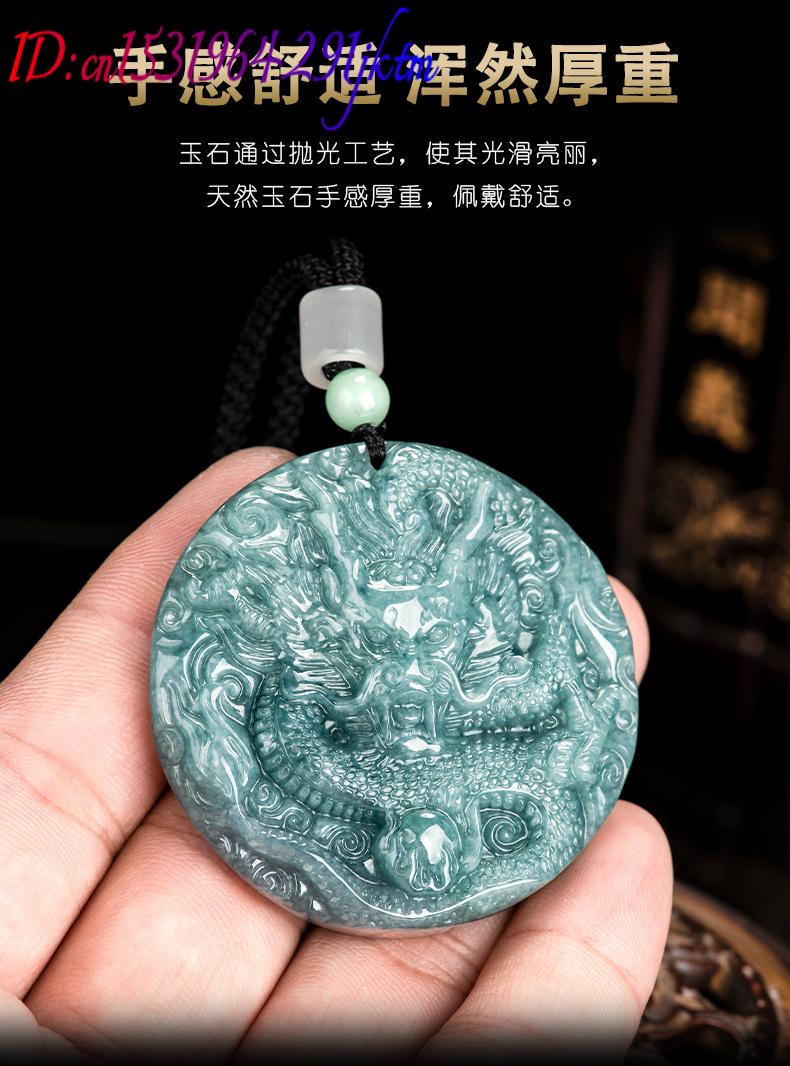 Burmese Jadeite Dragon Pendant - Woman Accessory ulasan dan harga