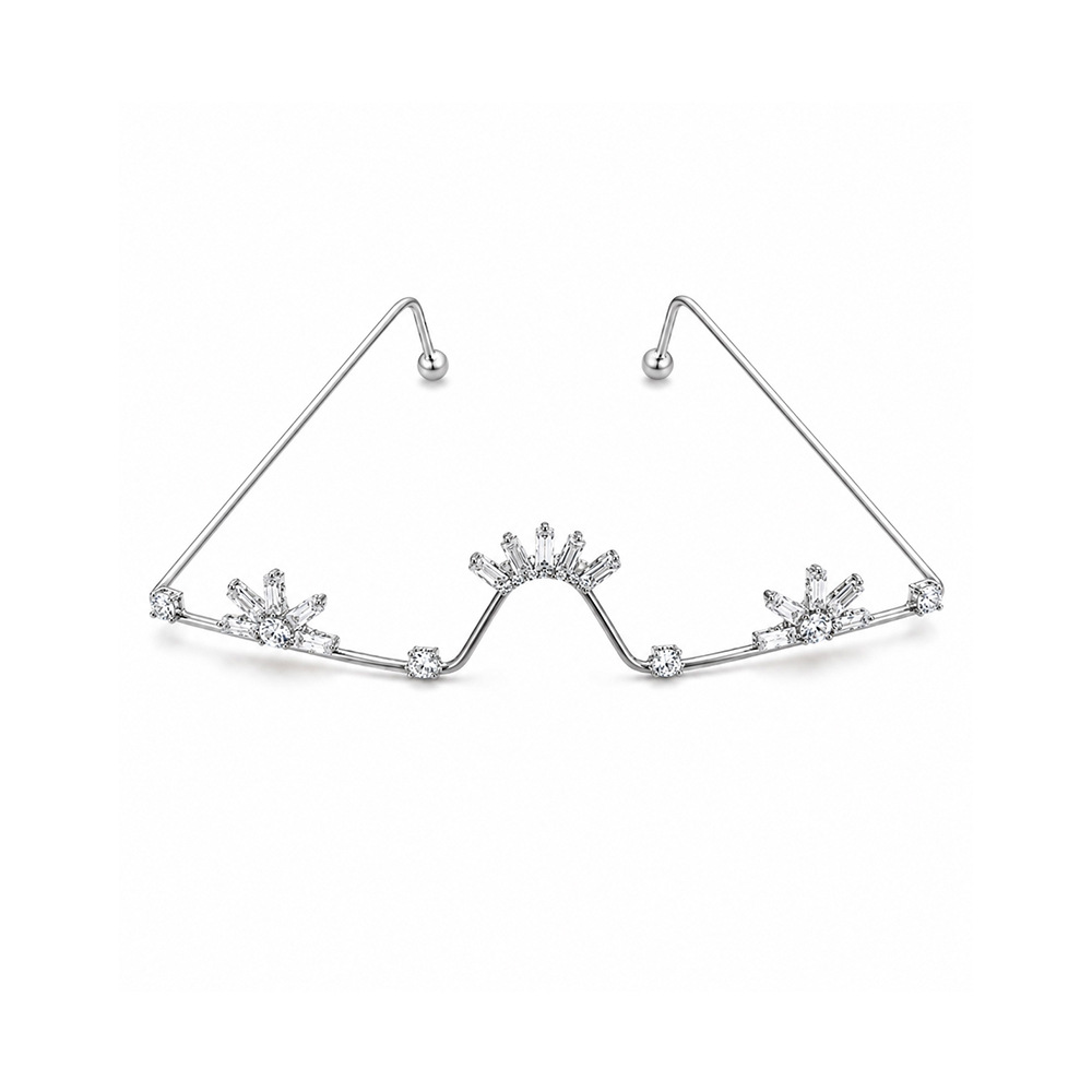 New Rhinestone Rimless Decor G - Women Accessories Photos ulasan dan harga