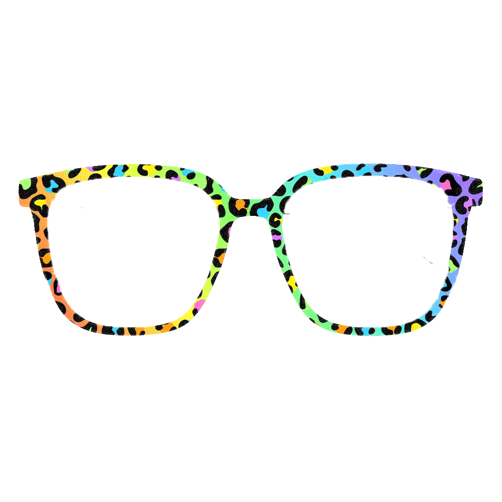 Trendy Rainbow Leopard Print S - Women Accessories Photos ulasan dan harga