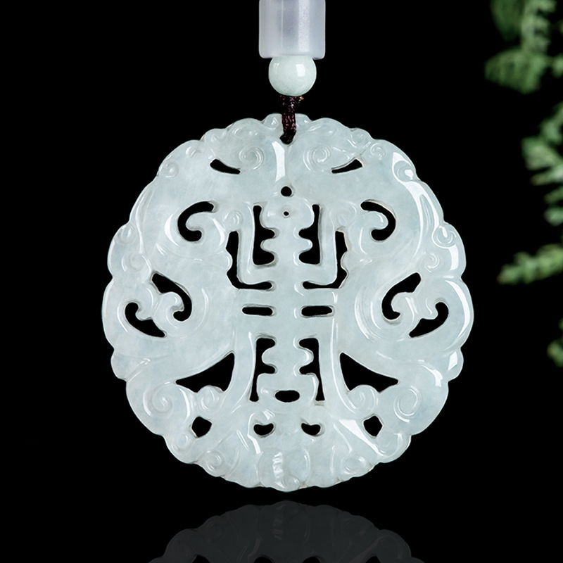 Burmese Jadeite Dragon Pendant - Woman Accessory ulasan dan harga