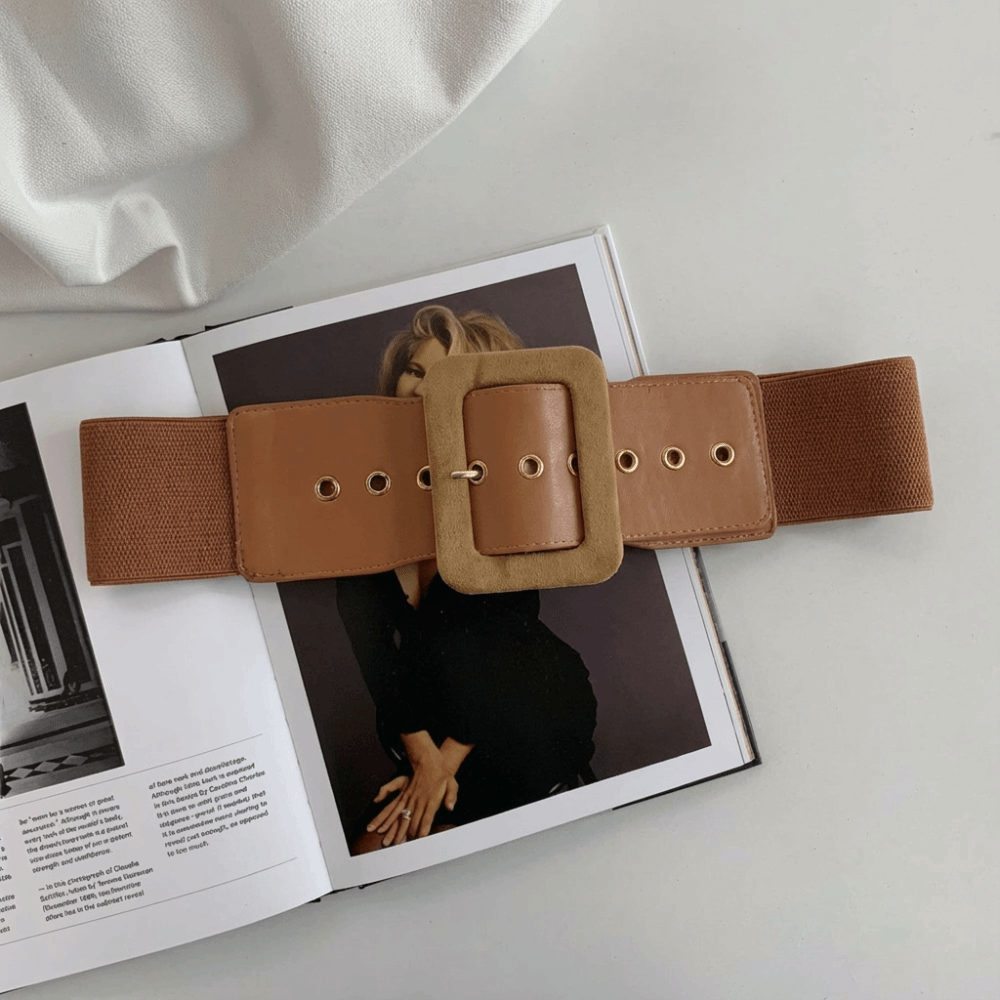 Women Belt Stretch Wide Waist  - Women Accessories Description ulasan dan harga