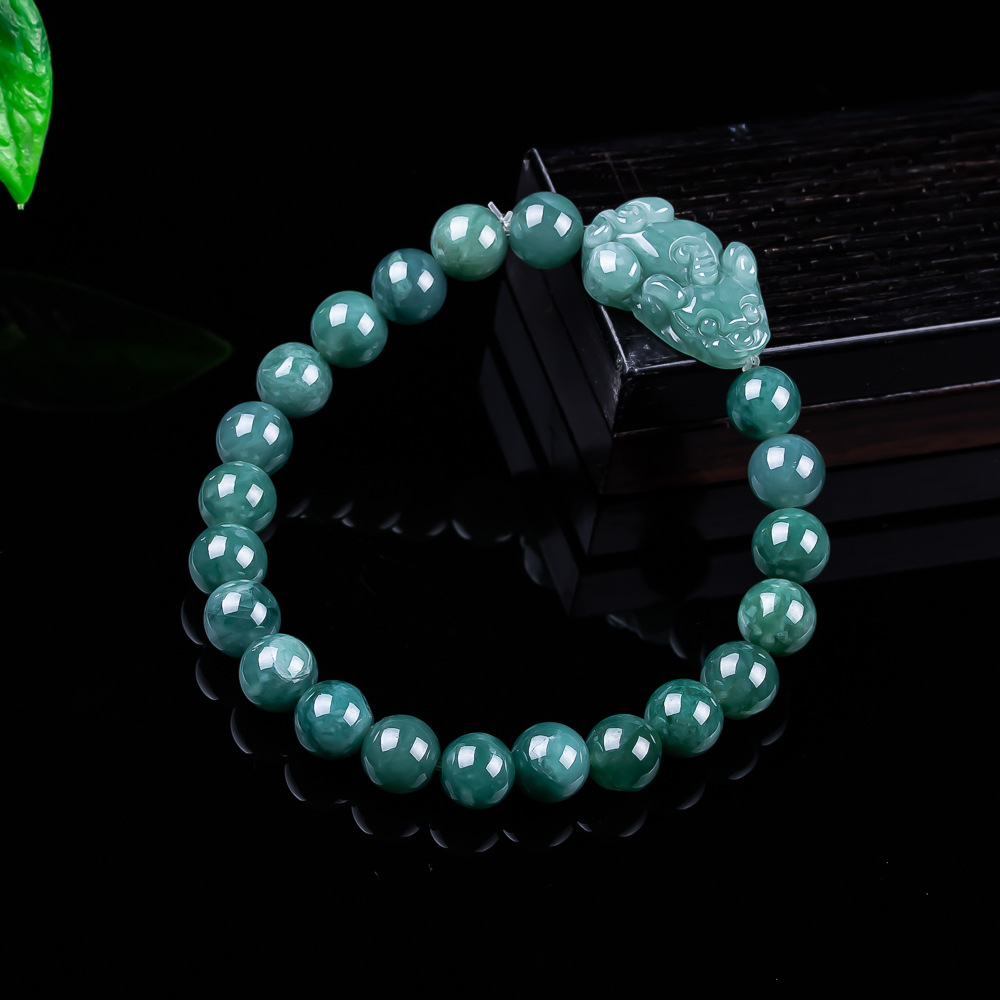 Natural Burmese Jadeite Pixiu  - Woman Accessory ulasan dan harga
