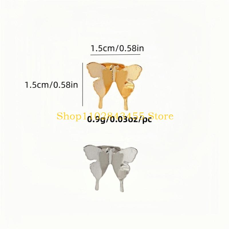 49MC 6Pcs Decorative 3D Butter - Women Accessories Description ulasan dan harga