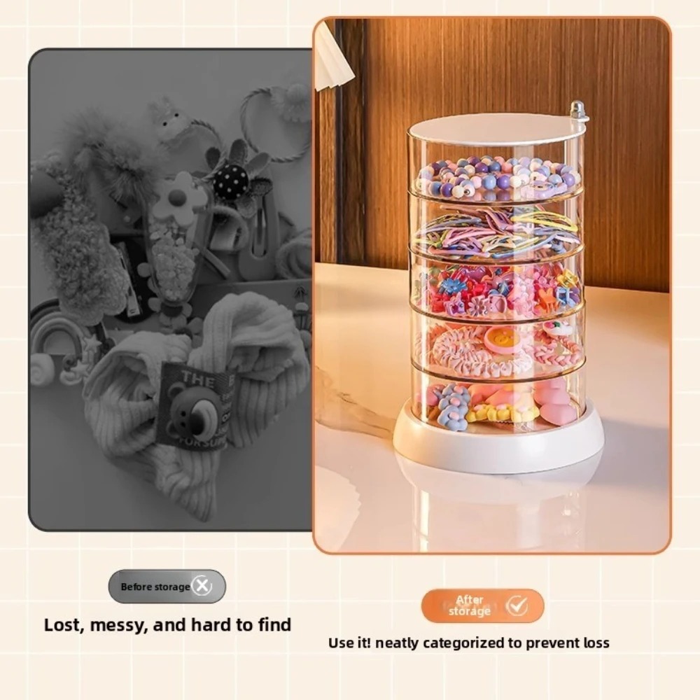 360 Rotating Clear Hair Access - Women'S Accessories List ulasan dan harga