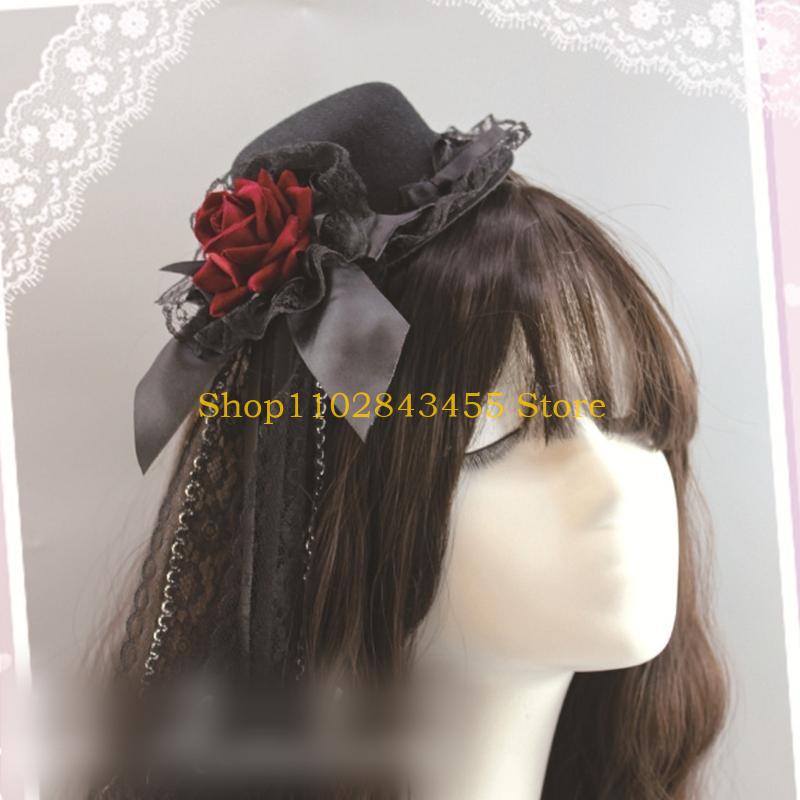 49MC Ribbon Bowknot Hat Headwe - Women Accessories Description ulasan dan harga