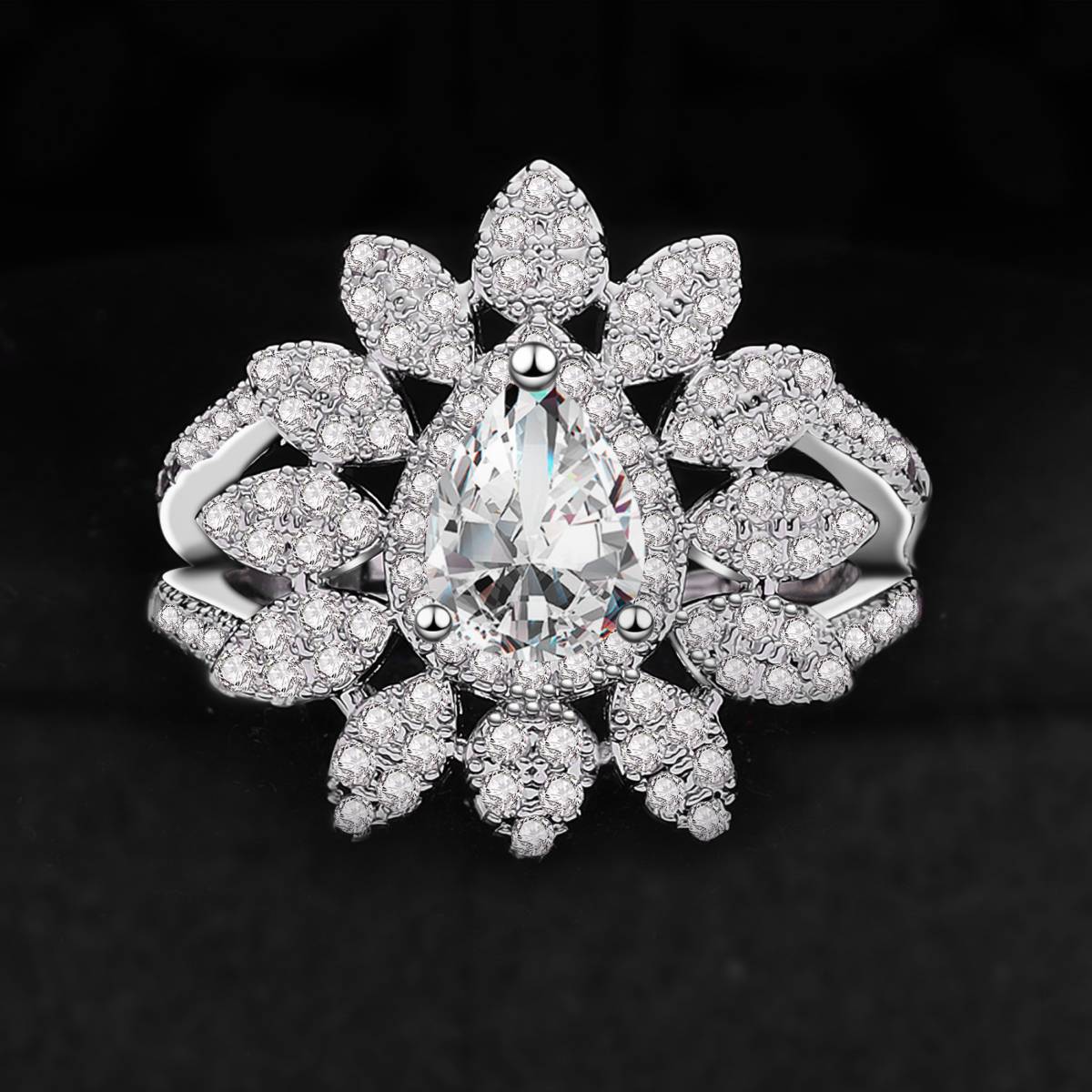 Sparking Water Drop Wedding Je - Women Accessories Uae ulasan dan harga
