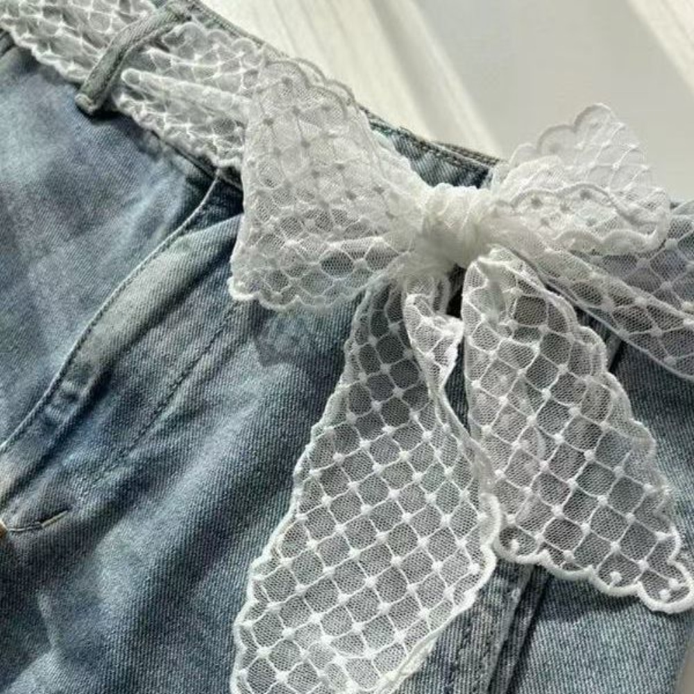 Sweet White Lace Belt for Wome - Woman Accessory ulasan dan harga