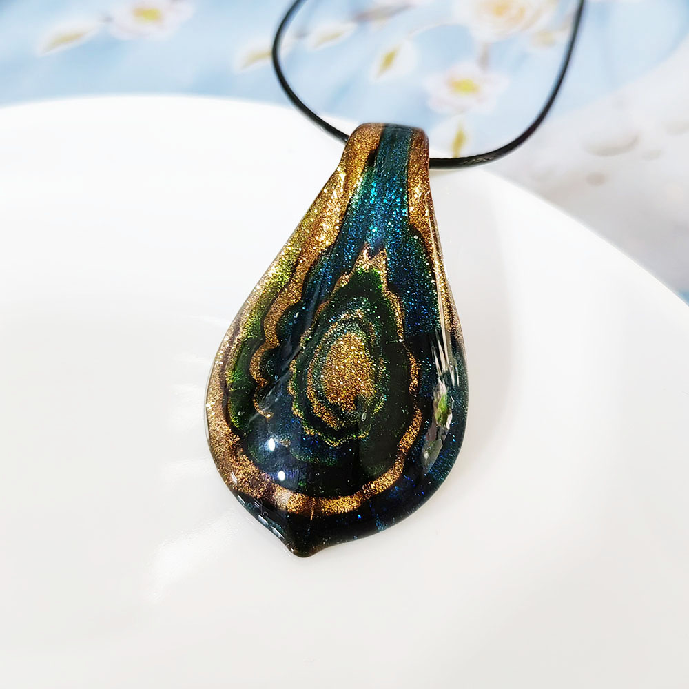 6pcs Leaf Spiral Pendant Neckl - Women'S Affordable Accessories ulasan dan harga