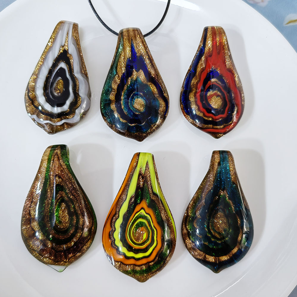 6pcs Leaf Spiral Pendant Neckl - Women'S Affordable Accessories ulasan dan harga
