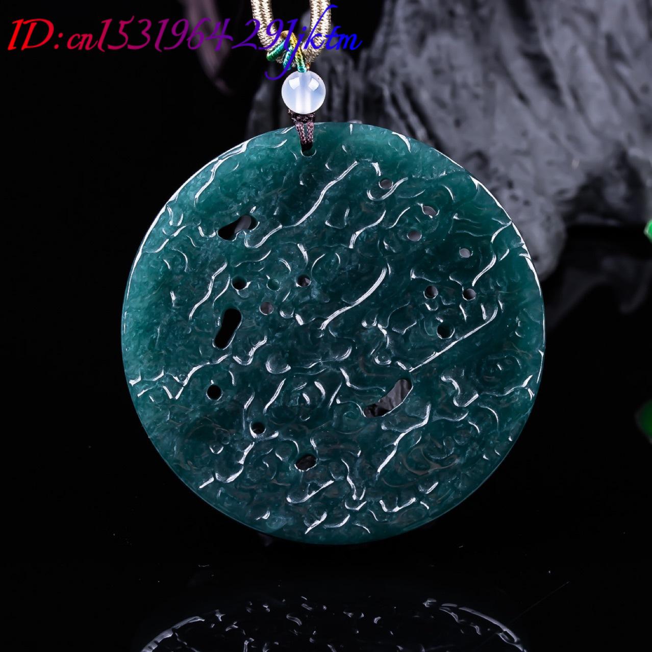 Burmese Jadeite Dragon Pendant - Woman Accessory ulasan dan harga