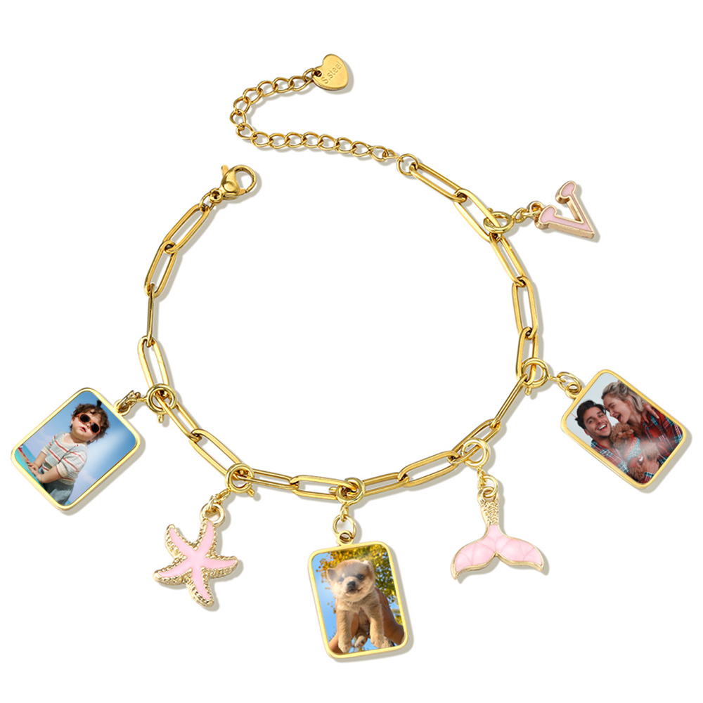 Customized Photo Letter Flag P - Women Accessories Photos ulasan dan harga