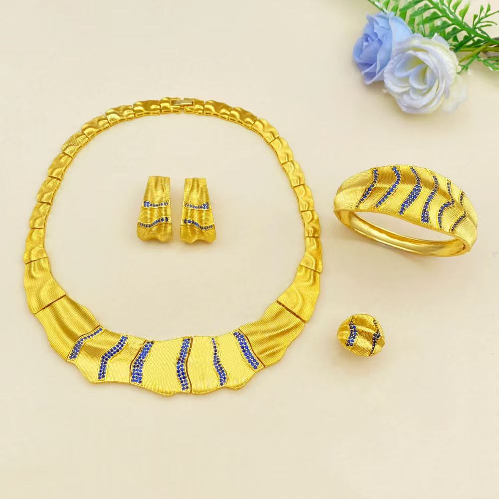 JRH UAE Saudi Style Gold Plate - Women Accessories Uae ulasan dan harga