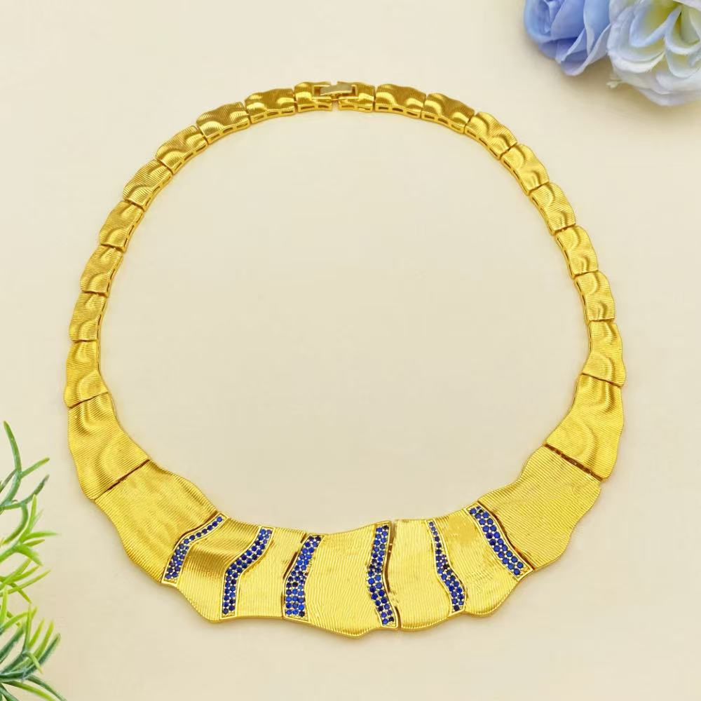 JRH UAE Saudi Style Gold Plate - Women Accessories Uae ulasan dan harga
