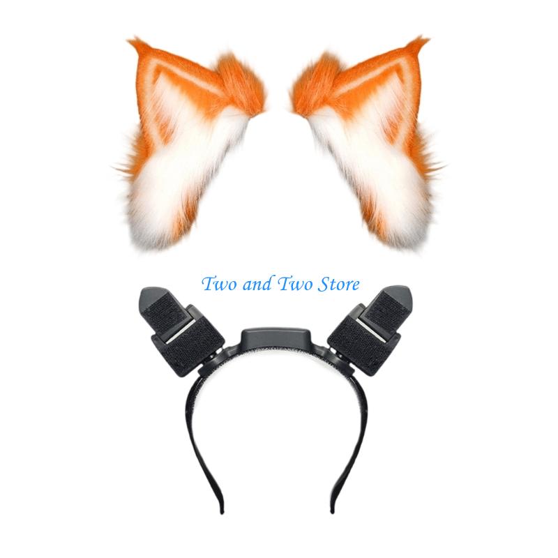 HX6F Lovely Plush Animated Ear - Women Accessories Description ulasan dan harga