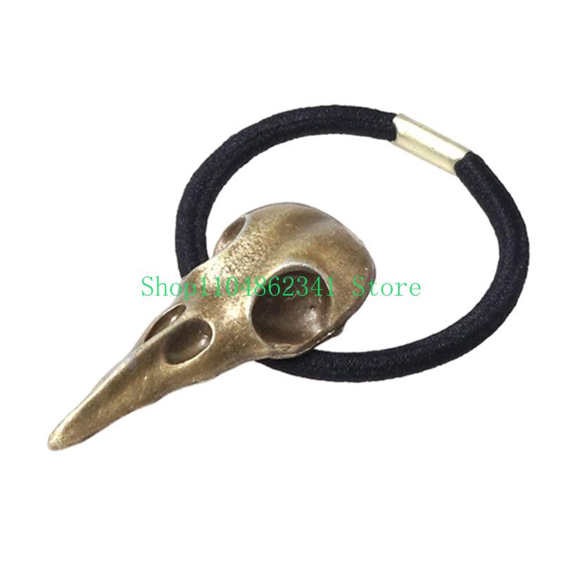 652F Halloween Crow Skull Hair - Women Accessories Description ulasan dan harga