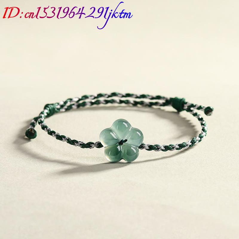 Burmese Jadeite Flower Bracele - Woman Accessory ulasan dan harga