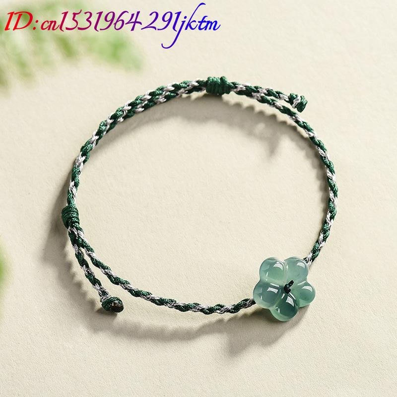 Burmese Jadeite Flower Bracele - Woman Accessory ulasan dan harga