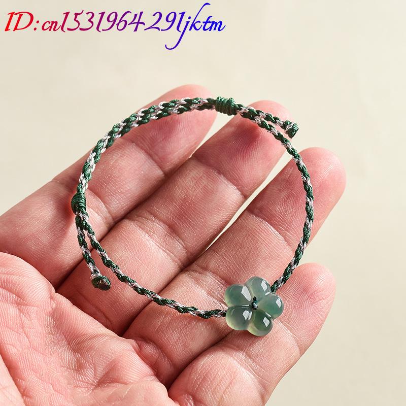 Burmese Jadeite Flower Bracele - Woman Accessory ulasan dan harga