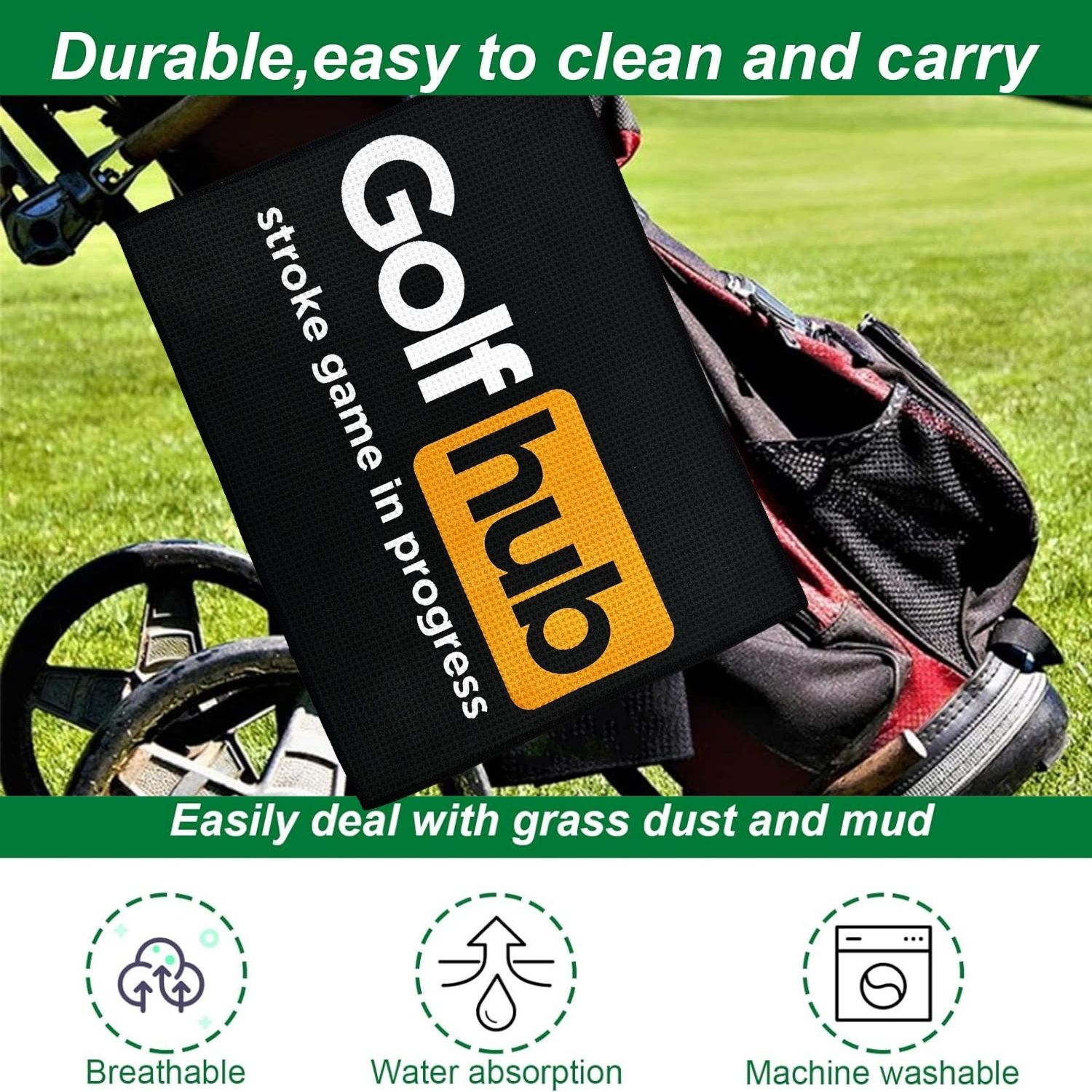 Funny Microfiber Premium Golf  - Women'S Golf Accessories ulasan dan harga