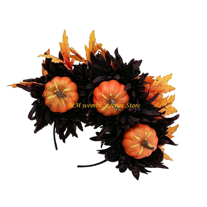 Q39C Unique Skull Pumpkin Fall - Women Accessories Description ulasan dan harga