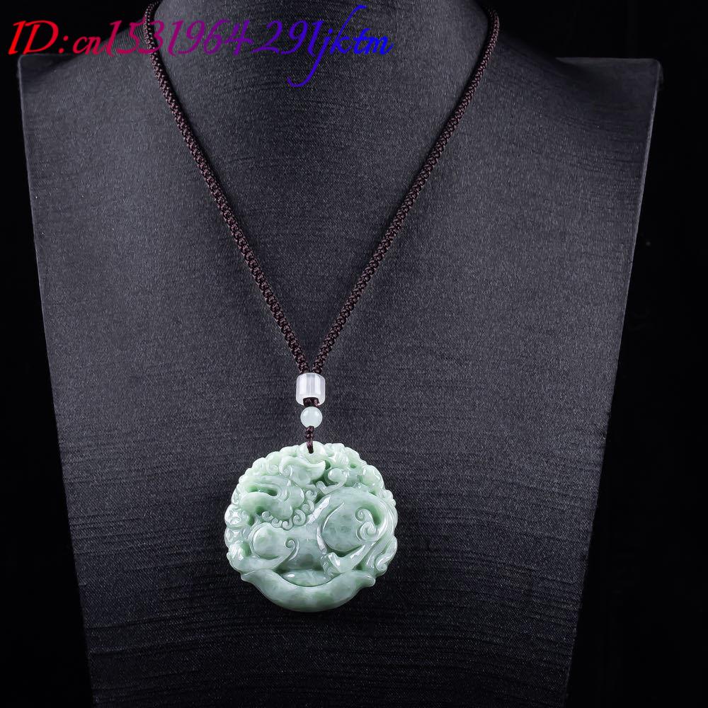 Natural Myanmar Jadeite Pixiu  - Woman Accessory ulasan dan harga