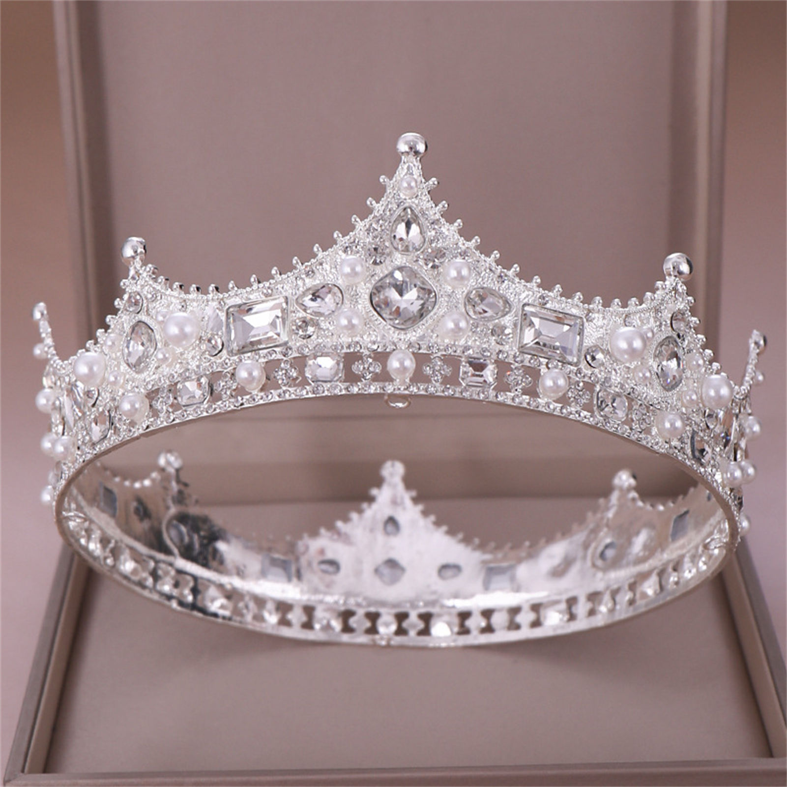 Alloy Crown Tiara Retro Bridal - Women Accessories For Wedding ulasan dan harga