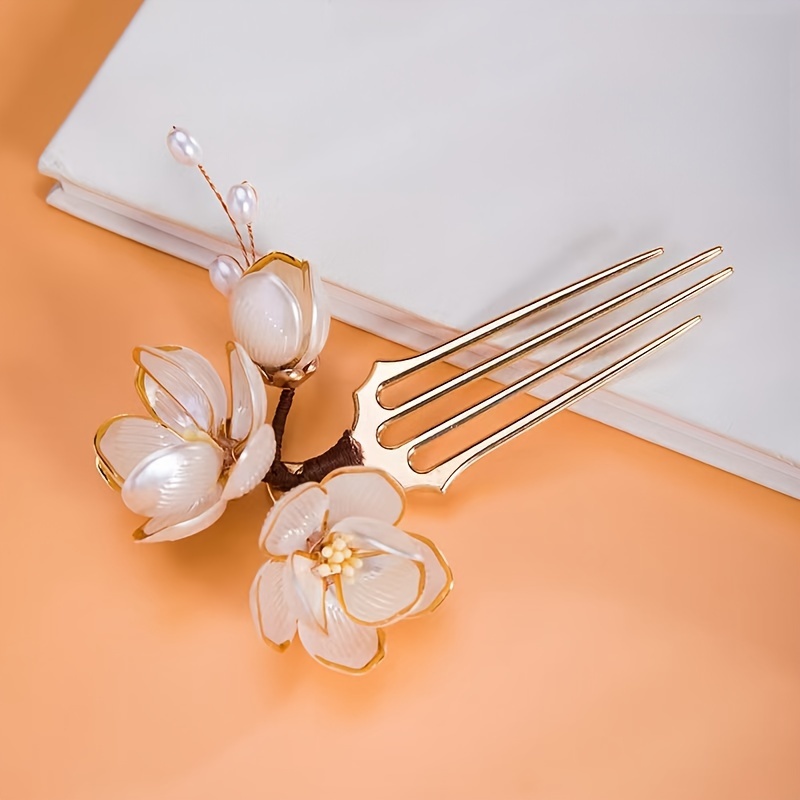Chinese Style Shell Magnolia F - Women Accessories Photos ulasan dan harga