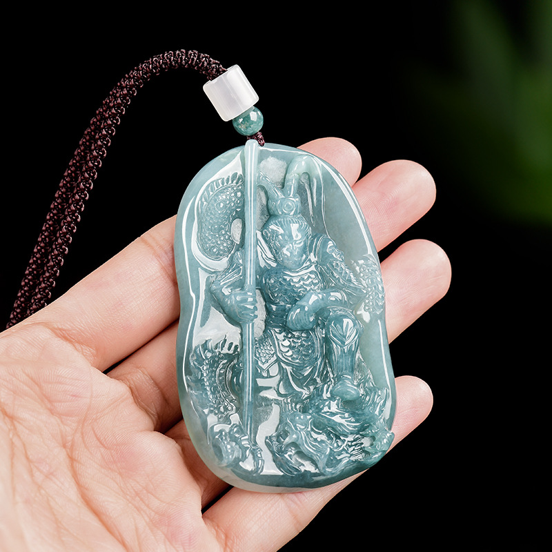 Burmese Jadeite Monkey King Pe - Woman Accessory ulasan dan harga